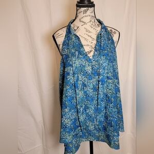 Belle Sky Womens Sleeveless Top Size Large
